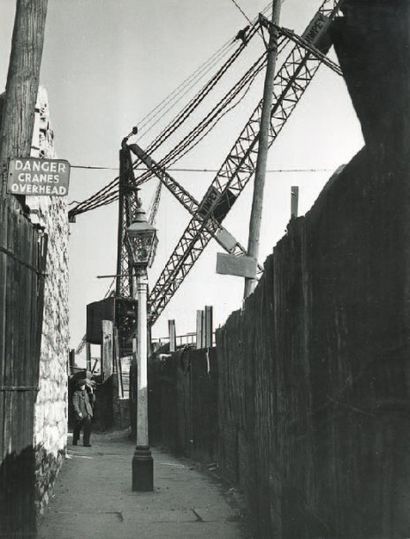 null Greenwich, Angleterre, ca. 1950 Tirage argentique d'époque, tampon " PHOTO IZIS...