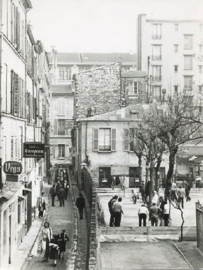 null Passage Chalon, Paris, ca.1970 Tirage argentique d'époque, tampon " PHOTO IZIS...