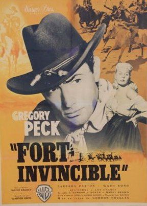 FORT INVINCIBLE, 1952 avec G.Peck Entoilée,...