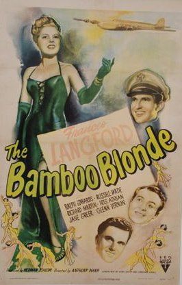 null THE BAMBOO BLONDE, 1946 Réal. A.Mann One sheet, entoilée.