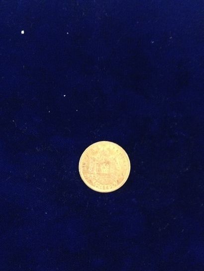 null Pièce en or 20 Fr " Napoléon tête laurée " ( 1 x 1862 BB )