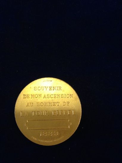 null [Tour Eiffel] [ Exposition Internationale - World's fair]

Médaille en cuivre...