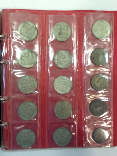 null Collection de pièces type 10 Francs et 20 Francs Turin, 

pièces Révolutionnaires...