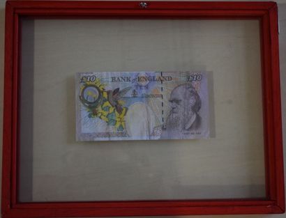 BANKSY (NÉ EN 1974) Banksy of England, Ten Pounds

Sérigraphie, 

7,5x14cm.