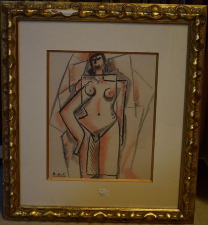 PEN-KOAT Pierre (né en 1945) Nu

Encre et aquarelle, signée en bas à gauche, 

26,5x22cm...