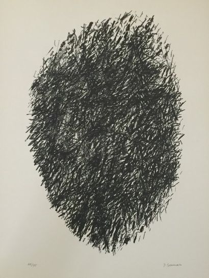 null GERMAIN Jacques (1915-2001)

Abstraction en noir

Lithographie, signée en bas...