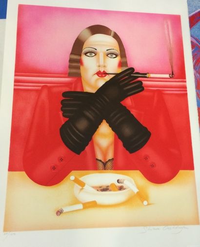 null OKSHTEYN Shimon (née en 1951)

Mains et cigarette - Femme au café

2 lithographies,...