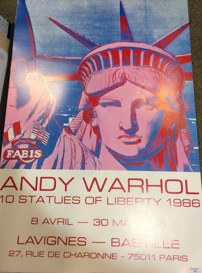 null WARHOL Andy (d'après)

Affiche Lavignes 1986,

100x68cm.