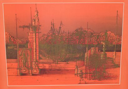 null CARZOU Jean (1907-2000)

L'Armada II, 1983

Lithographie, signée et datée en...