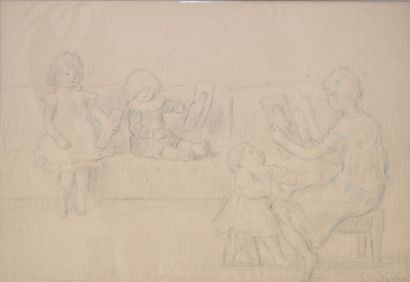 null SERRET Charles, 1824-1900

Jeux d'enfants

13 dessins au crayon noir (insolation,...