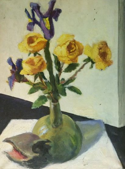 null SICARD Pierre (1900-1981)

Roses jaunes

Huile sur toile (petits manques), cachet...