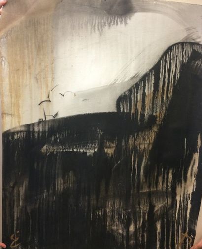 null DAVID Eva (XXe siècle)

Abstraction en noir

Technique mixte sur papier, marqué...