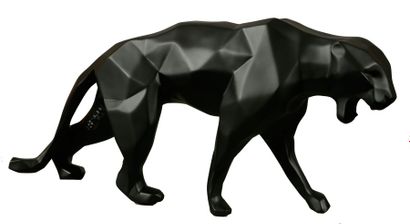 ORLINSKI Richard (Né en 1966) The black panther
Résine, peinture noire mate, numérotée...