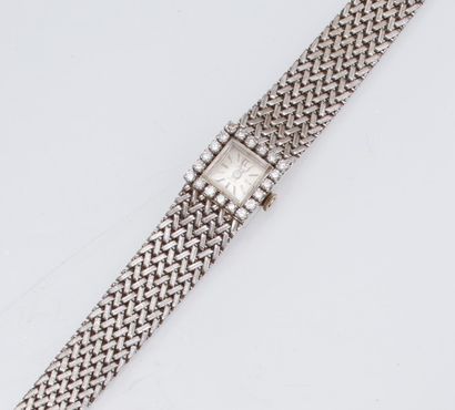 null ARIEL

Montre bracelet de femme en or gris (boîtier et bracelet) 18k (750)....