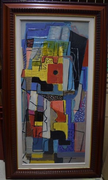 null FAUBERT Jean (né en 1946)

Composition cubiste

Huile sur papier contrecollé...