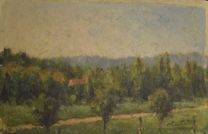 null CHANTRELLE Lucien (1890-?)

Paysage - Calvaire - Eglise

Une huile sur toile...