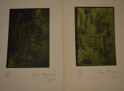 null CHARAIRE Georges Michel (1914-2001)

Composition abstraite, 1975

Lot de 3 lithographies...