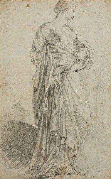 BOUCHER François (Entourage) 1703 - 1770 Sainte Suzanne (étude de profil)
Pierre...