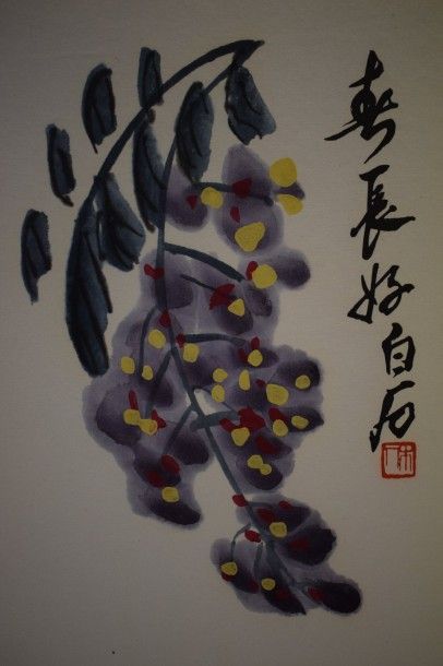 Qi BaishiHuaji, «Recueil de peintures de...