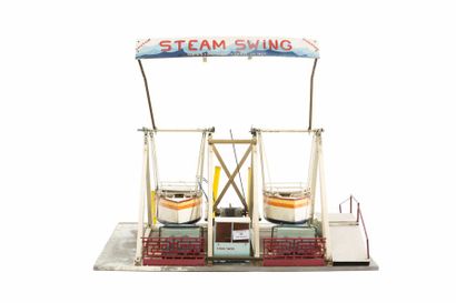 null Steam Swing

Réplique mécanisée et électrifiée du manège en bois et métal peint...