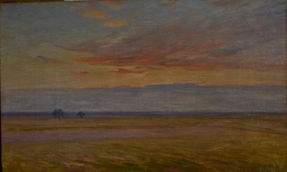 null BAILLET Ernest (1853-1902)

Crépuscule dans la campagne

Huile sur toile (petit...