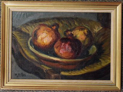 null GRILLON Roger (1881-1938)

Coupe de fruits,

Huile sur toile marouflée sur panneau...
