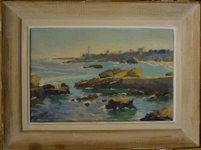 null LESAOUT Emile (né en 1926)

Biarritz

Huile sur toile, signée en bas à gauche...