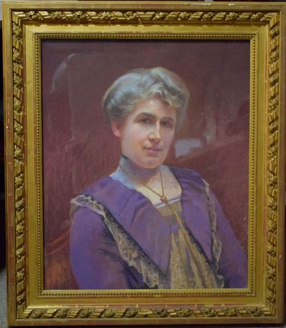 null BERTRAND Georges Jules (1849-1929)

Portrait d'Azéma Coville,

Pastel, signé...