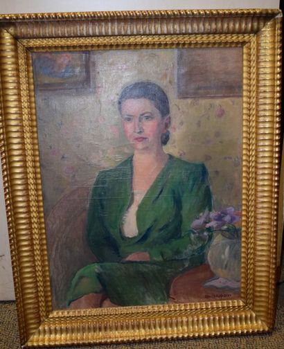 null AUDIBERT Louis (1881-1933)

Portrait de femme

Huile sur toile, signée en bas...