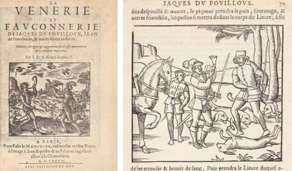 Jacques DU FOUILLOUX La vénerie et la fauconnerie de Jacques du Fouilloux, Jean de...