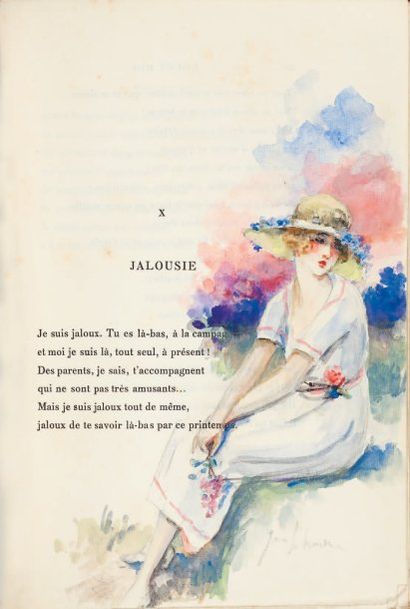 Paul GERALDY - [Edouard VUILLARD] Toi et moi Paris - Edition Georges Crès - 1919....