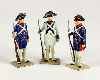 null G.VERTUNNI : - Infanterie Louis XVI (3 versions).