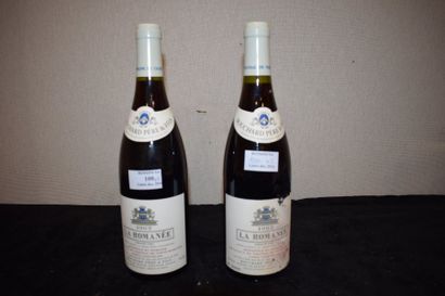 null 2 bouteilles LA ROMANEE, Bouchard P & F 1992 (1 ea)