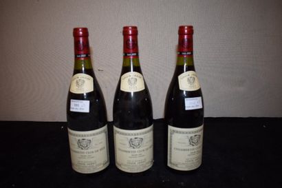 null 3 bouteilles CHAMBERTIN "Clos de Bèze", L. Jadot 1993