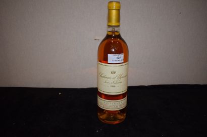 null 1 bouteille CH. D'YQUEM, 1° cru supérieur Sauternes 1988