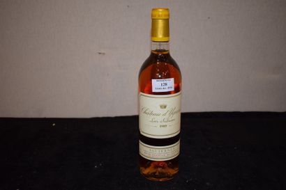 null 1 bouteille CH. D'YQUEM, 1° cru supérieur Sauternes 1989