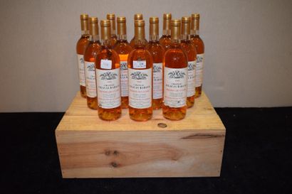null 12 bouteilles CH. SIGALAS-RABAUD, 1° cru Sauternes 1990 (ela, elt) 
