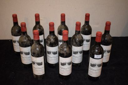 null 11 bouteilles CH. CANON, 1° Grand Cru St-Emilion 1978 (es, 2 TLB, 1 LB) 