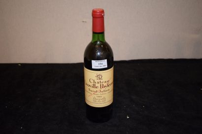 null 1 bouteille CH. LEOVILLE POYFERRE, 2° cru 

Saint-Julien 

1982

 (J) 

