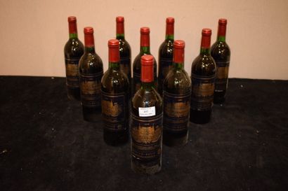 null 10 bouteilles CH. PALMER, 3° cru 

Margaux 

1983

