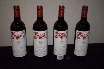 null 4 bouteilles CH. MOUTON-ROTHSCHILD, 1° cru 

Pauillac 

1995

