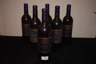 null 5 bouteilles CUVEE MARY DOMERGUE, Pomerol 1997 (+ 1 Feytit-Clinet) 