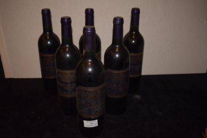 null 6 bouteilles CH. FEYTIT-CLINET, Pomerol 1997 (quelques fânées)