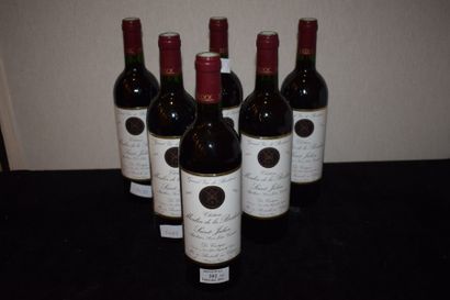 null 6 bouteilles CH. MOULIN DE LA BRIDANE, Saint-Julien 1997, cb