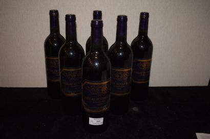 null 6 bouteilles CH. FEYTIT-CLINET, Pomerol 1998

