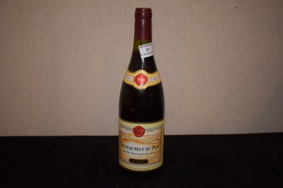 null 10 bouteilles CHÂTEAUNEUF-DU-PAPE, Guigal, 1990 