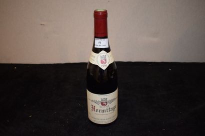 null 1 bouteille HERMITAGE rouge, JL Chave 1999