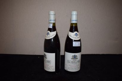 null 2 bouteilles LA ROMANEE, Bouchard P & F 1990