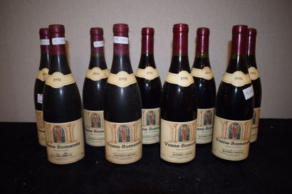 null 9 bouteilles VOSNE-ROMANEE Mugneret-Gibourg 1991