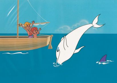 null GALAK Spot de publicité TV, années 1980. D'après la série de TV Oum le dauphin....